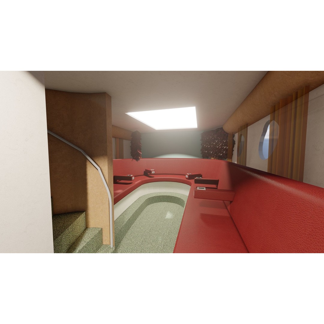 PAN AM Boeing 377 Stratocruiser 3D Model – Detailed Aircraft Asset, FBX, OBJ - View 21