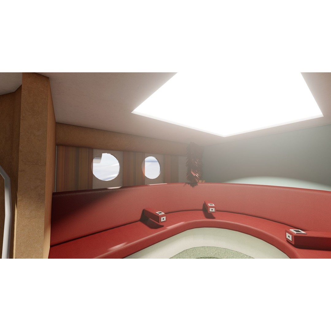 PAN AM Boeing 377 Stratocruiser 3D Model – Detailed Aircraft Asset, FBX, OBJ - View 22