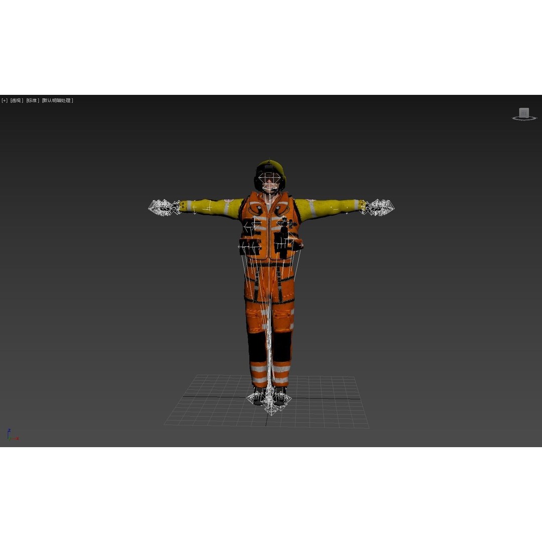 Pilots and Helicopters 3D Model – Low Poly Game Asset, FBX, OBJ