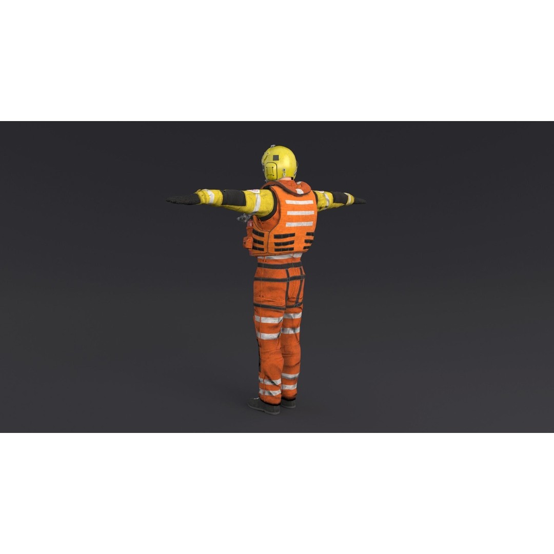 Pilots and Helicopters 3D Model – Low Poly Game Asset, FBX, OBJ - View 5