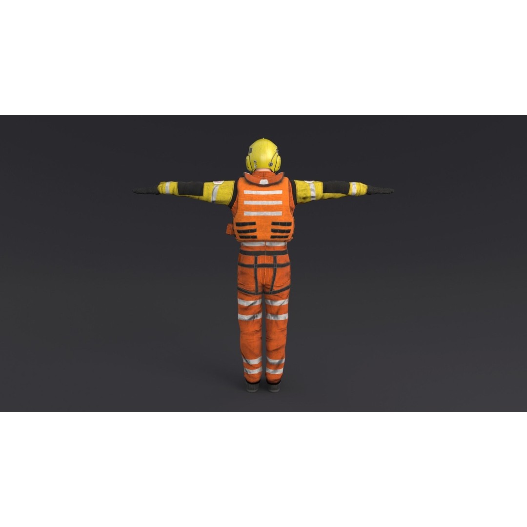 Pilots and Helicopters 3D Model – Low Poly Game Asset, FBX, OBJ - View 6