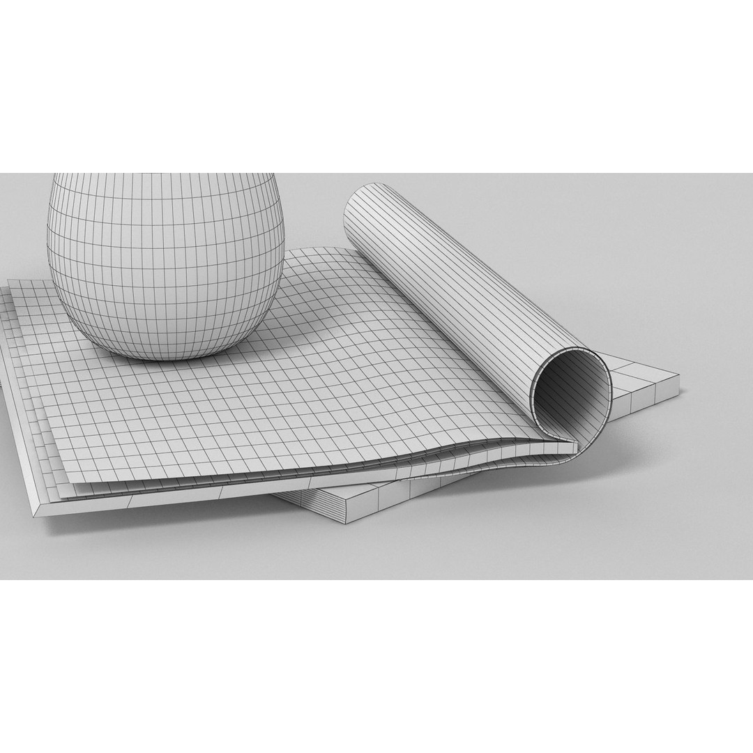 Carafe Glass Bottle 3D Model – High-Resolution PBR Asset, FBX, OBJ - View 5