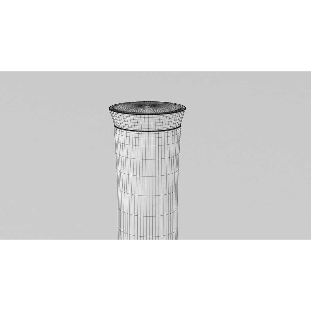 Carafe Glass Bottle 3D Model – High-Resolution PBR Asset, FBX, OBJ - View 9