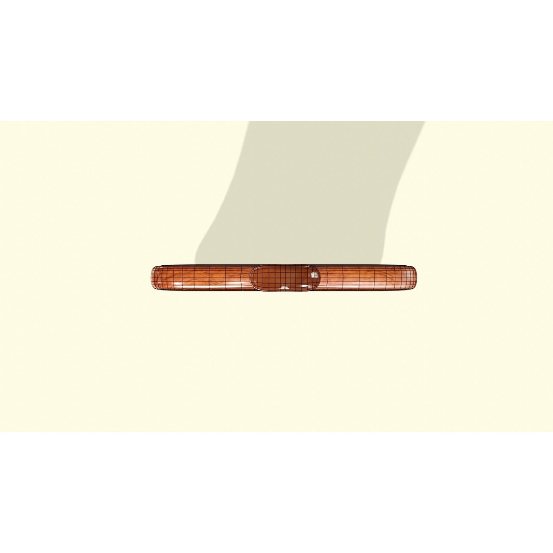 Rustic Kitchenware 3D Model – Stylish Ceramic and Wood Set, FBX - View 13