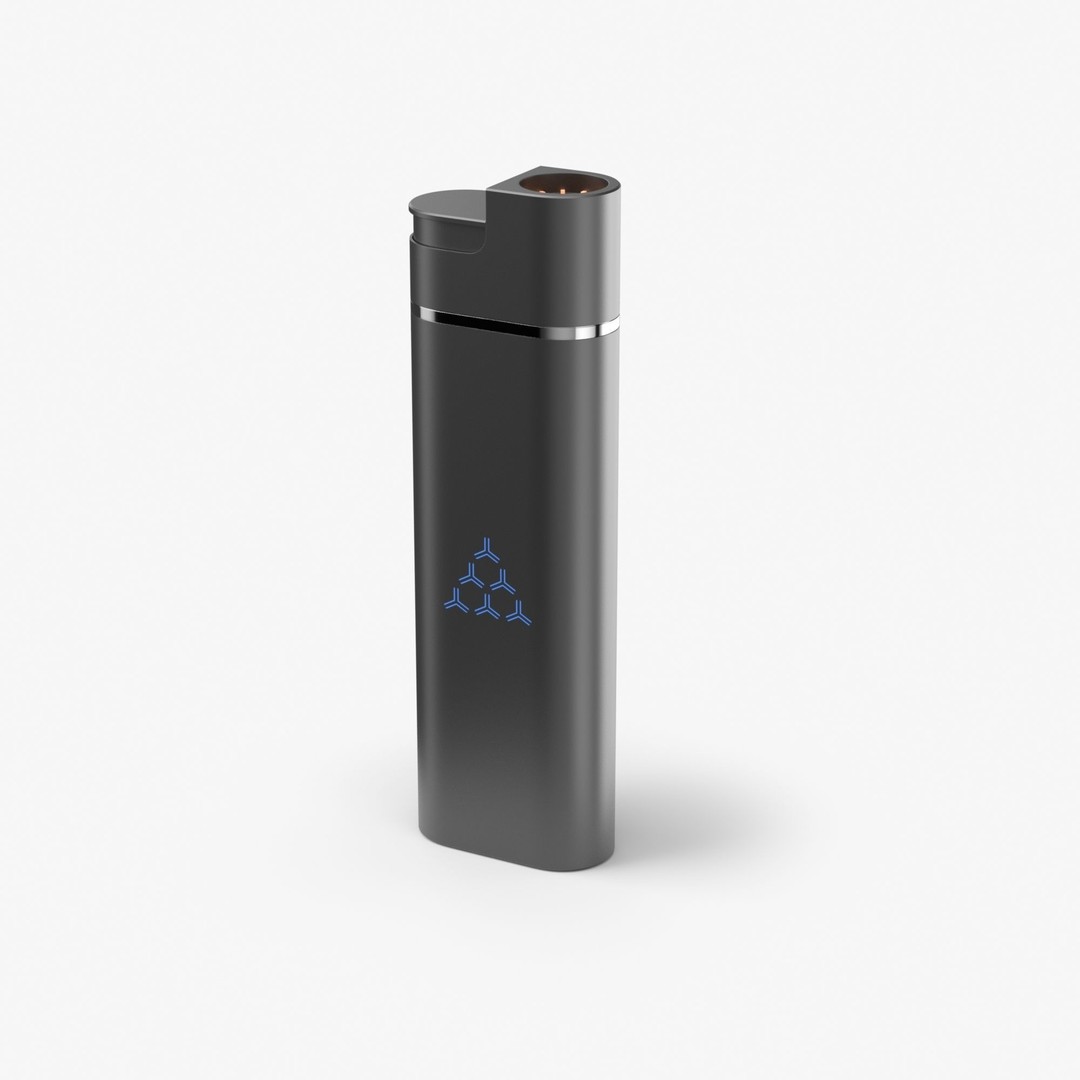 Metal Gas Lighter 3D Model – High Poly PBR Asset, FBX/OBJ - View 10
