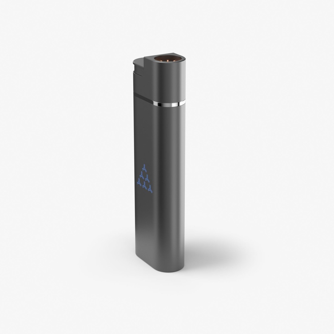 Metal Gas Lighter 3D Model – High Poly PBR Asset, FBX/OBJ - View 12