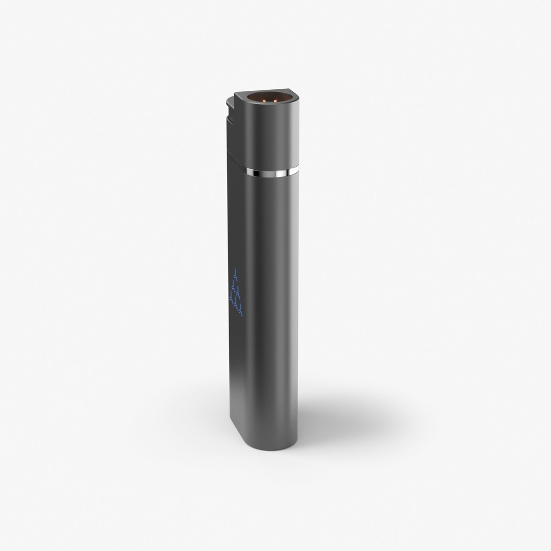 Metal Gas Lighter 3D Model – High Poly PBR Asset, FBX/OBJ - View 13