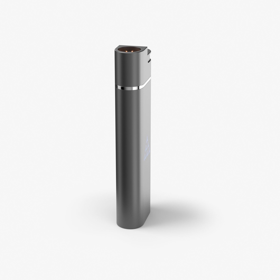 Metal Gas Lighter 3D Model – High Poly PBR Asset, FBX/OBJ - View 15