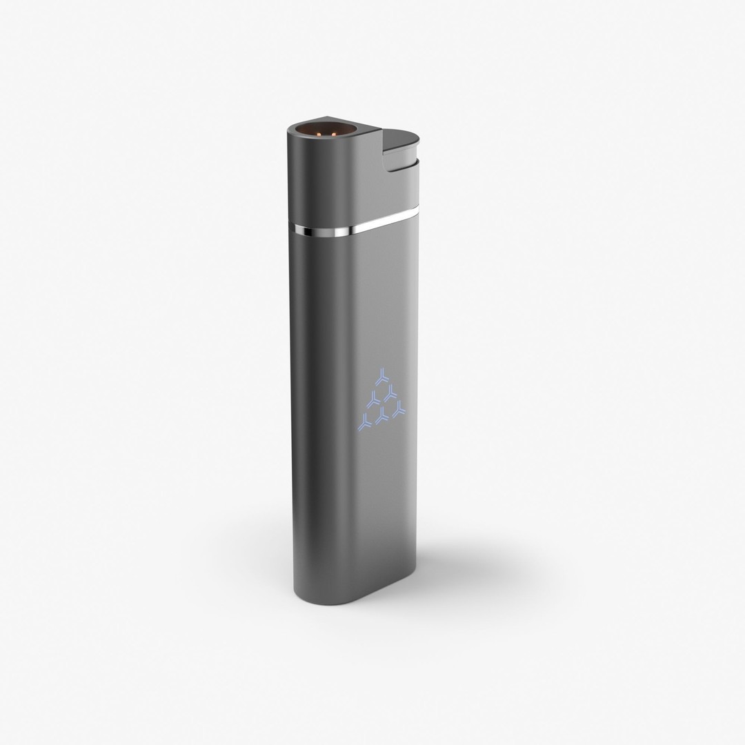 Metal Gas Lighter 3D Model – High Poly PBR Asset, FBX/OBJ - View 17