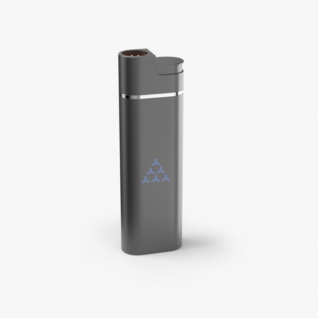 Metal Gas Lighter 3D Model – High Poly PBR Asset, FBX/OBJ - View 19