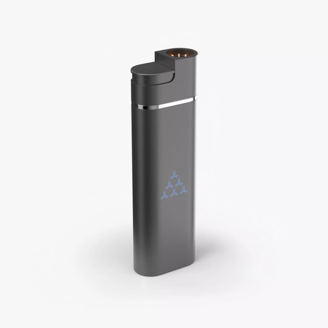 Metal Gas Lighter 3D Model – High Poly PBR Asset, FBX/OBJ - View 2