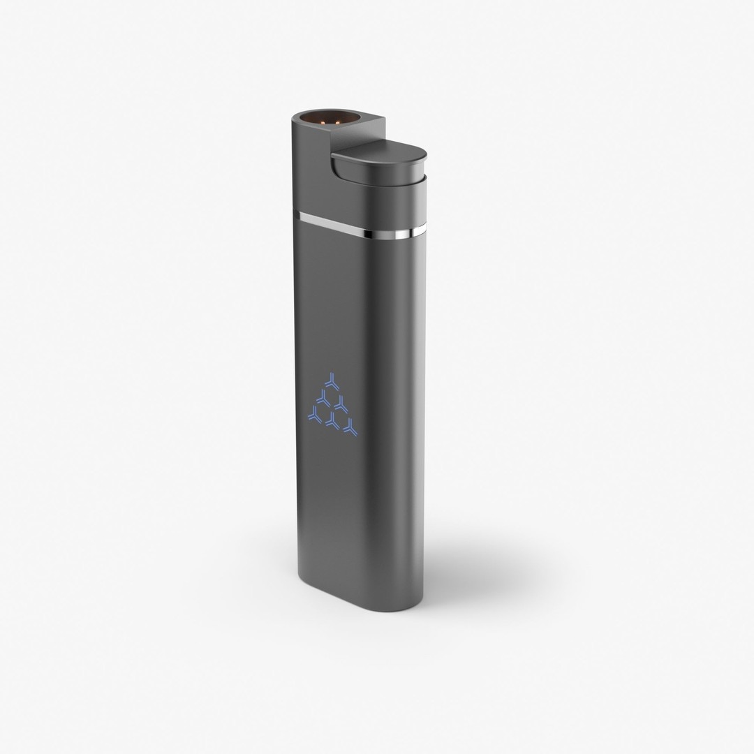 Metal Gas Lighter 3D Model – High Poly PBR Asset, FBX/OBJ - View 23
