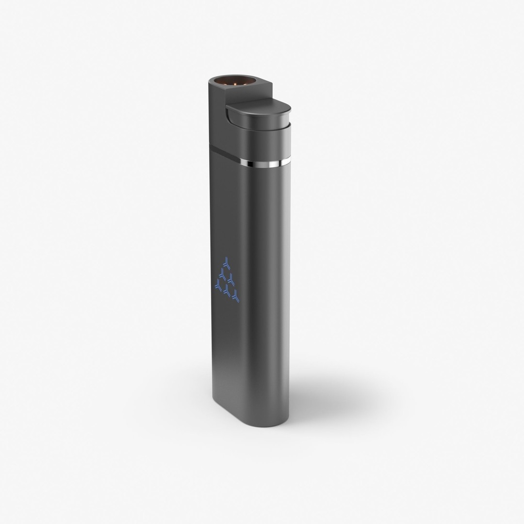 Metal Gas Lighter 3D Model – High Poly PBR Asset, FBX/OBJ - View 24