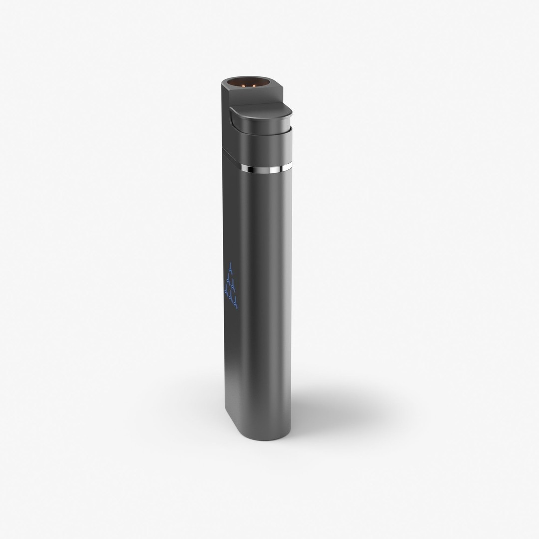 Metal Gas Lighter 3D Model – High Poly PBR Asset, FBX/OBJ - View 25