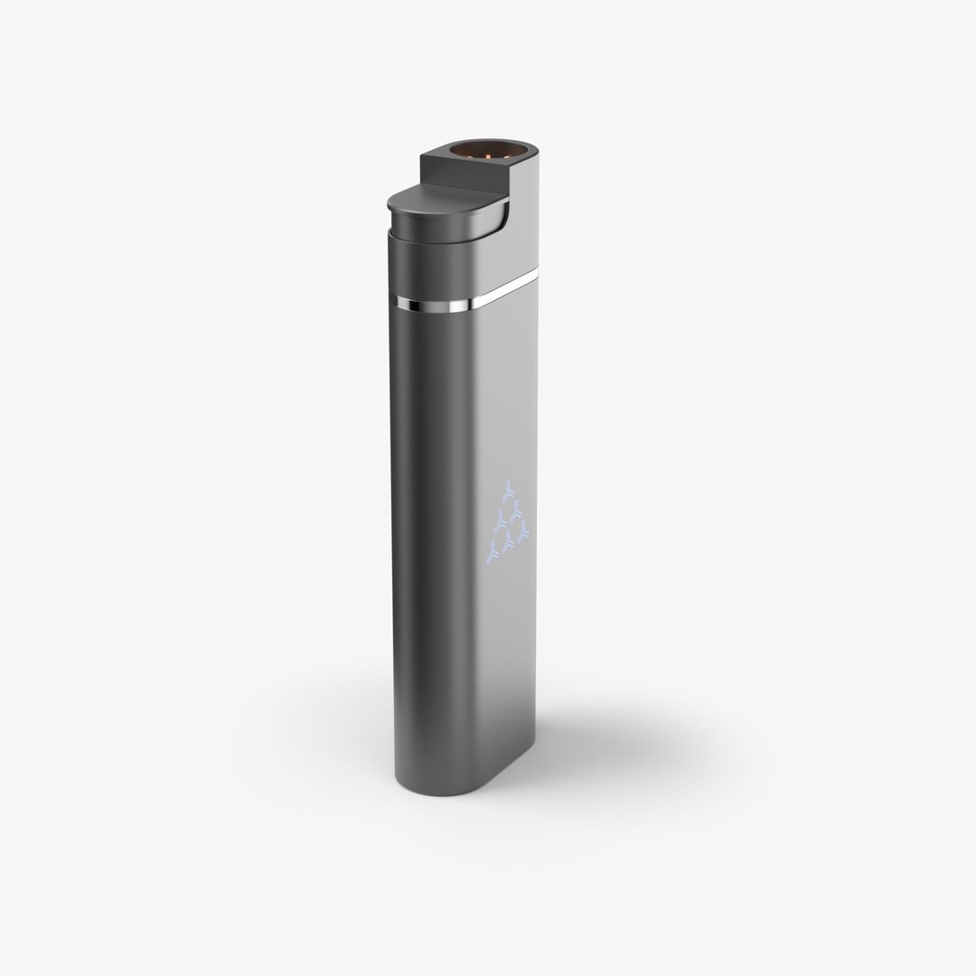 Metal Gas Lighter 3D Model – High Poly PBR Asset, FBX/OBJ - View 28