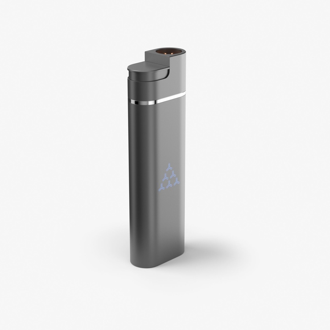 Metal Gas Lighter 3D Model – High Poly PBR Asset, FBX/OBJ - View 29