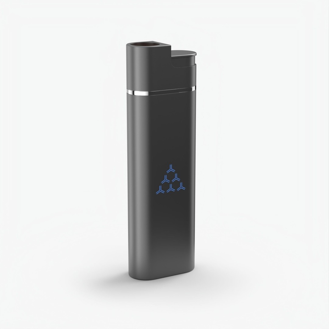 Metal Gas Lighter 3D Model – High Poly PBR Asset, FBX/OBJ - View 5