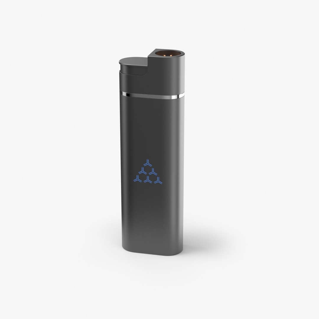 Metal Gas Lighter 3D Model – High Poly PBR Asset, FBX/OBJ - View 9