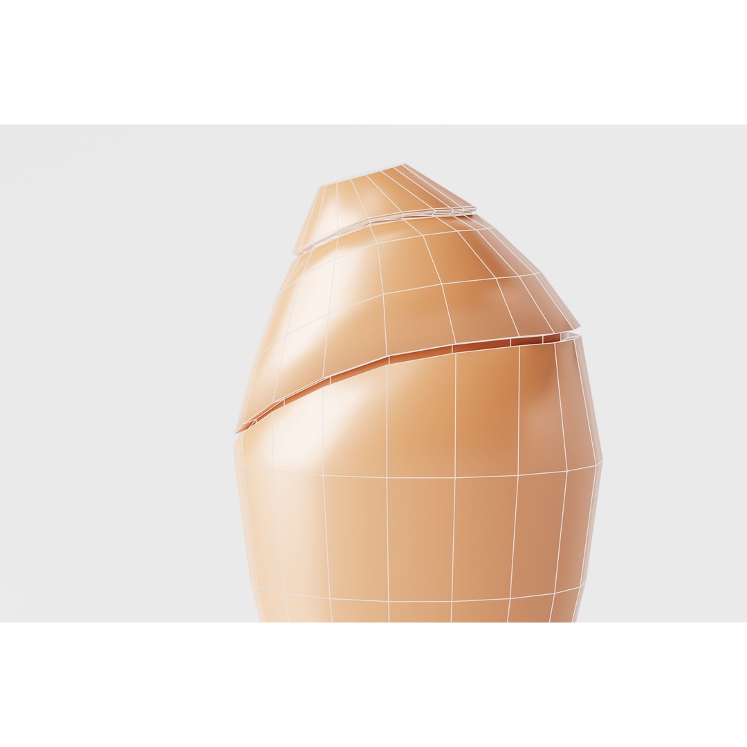 Detergent Bottle 3D Model – Low Poly Household Packaging, FBX, OBJ - View 10