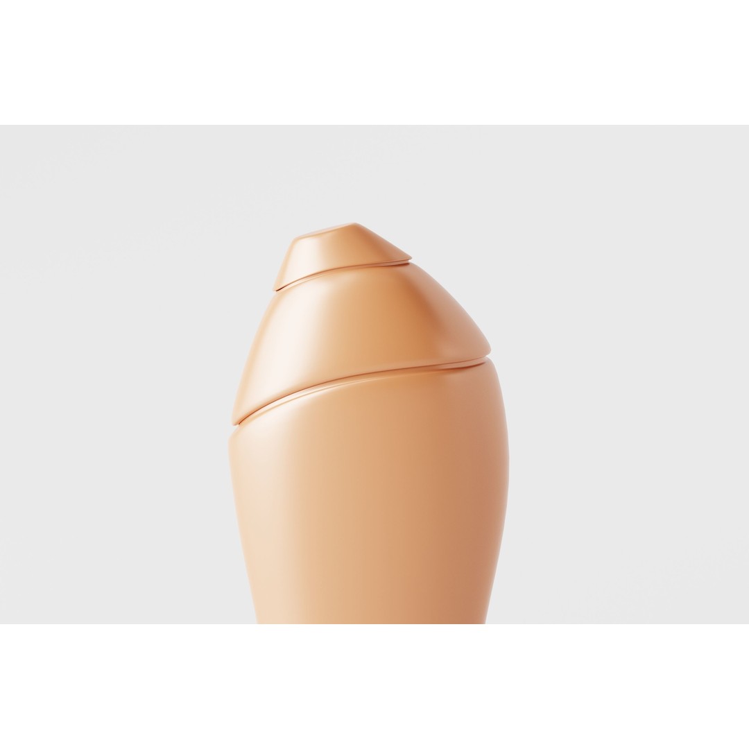 Detergent Bottle 3D Model – Low Poly Household Packaging, FBX, OBJ - View 5