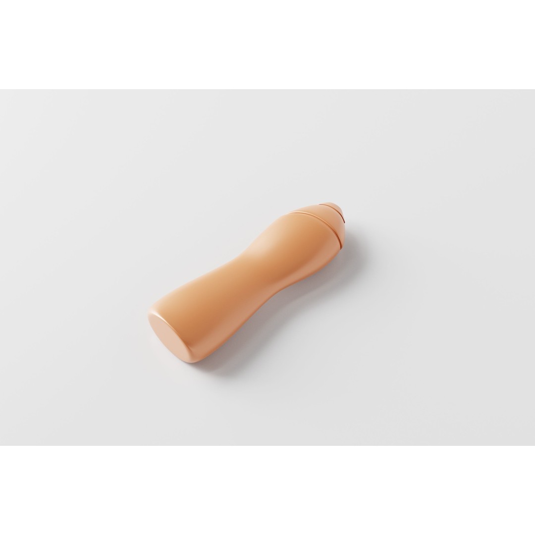 Detergent Bottle 3D Model – Low Poly Household Packaging, FBX, OBJ - View 7