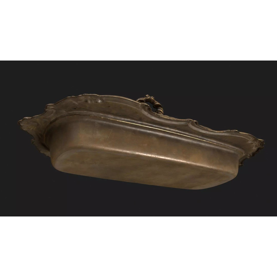 Antique Tableware 3D Model – Low Poly Game Ready Collection, FBX & Blender - View 18