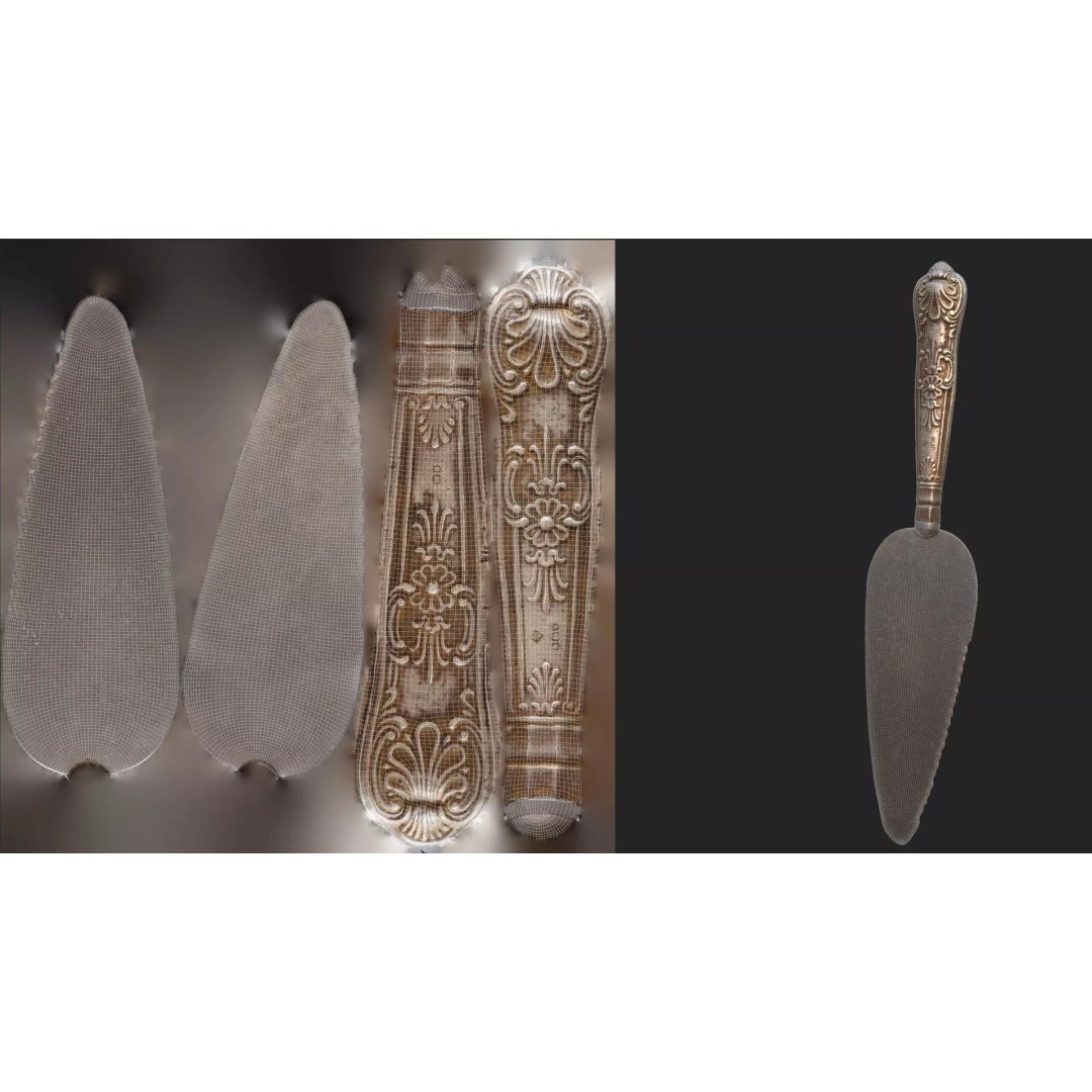 Antique Tableware 3D Model – Low Poly Game Ready Collection, FBX & Blender - View 27
