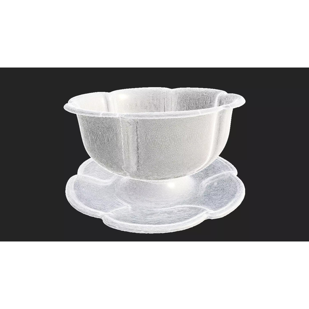 Antique Tableware 3D Model – Low Poly Game Ready Collection, FBX & Blender - View 43