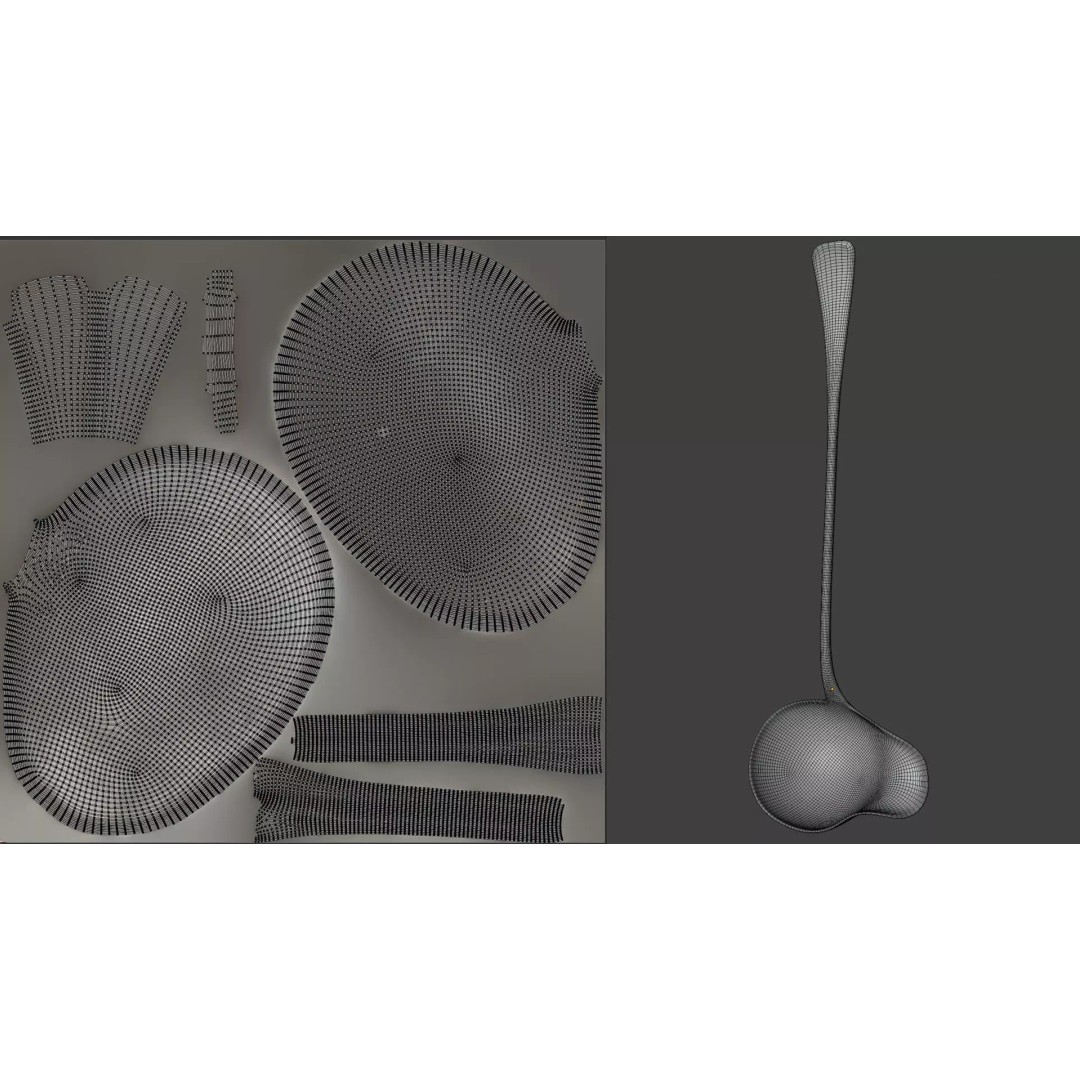 Antique Tableware 3D Model – Low Poly Game Ready Collection, FBX & Blender - View 48