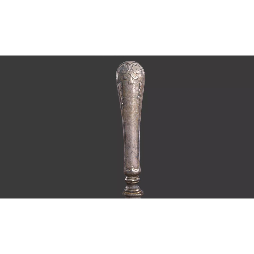 Antique Tableware 3D Model – Low Poly Game Ready Collection, FBX & Blender - View 60