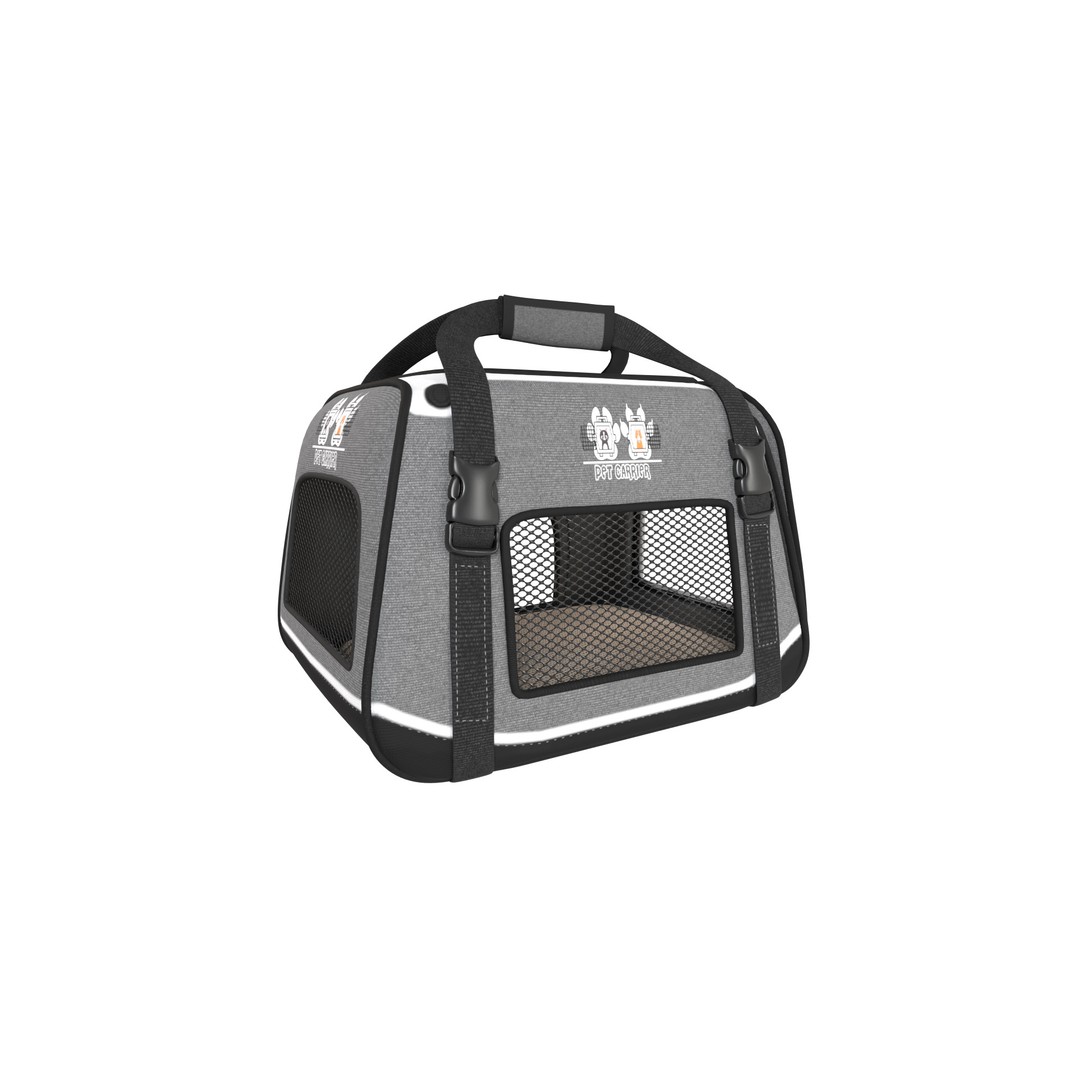 Pet Carrier 3D Model – Realistic Low Poly Game Asset, Blender & FBX - View 10