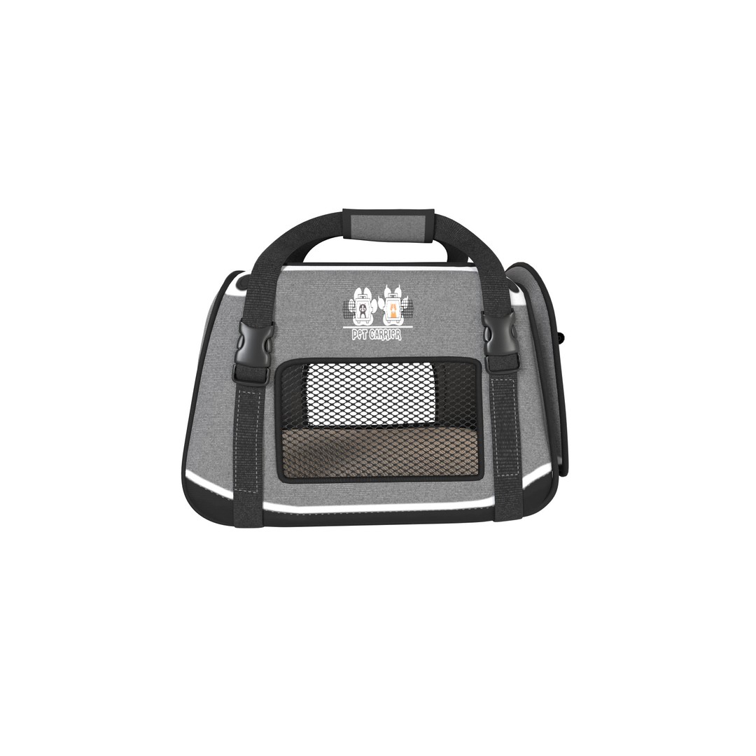 Pet Carrier 3D Model – Realistic Low Poly Game Asset, Blender & FBX - View 11