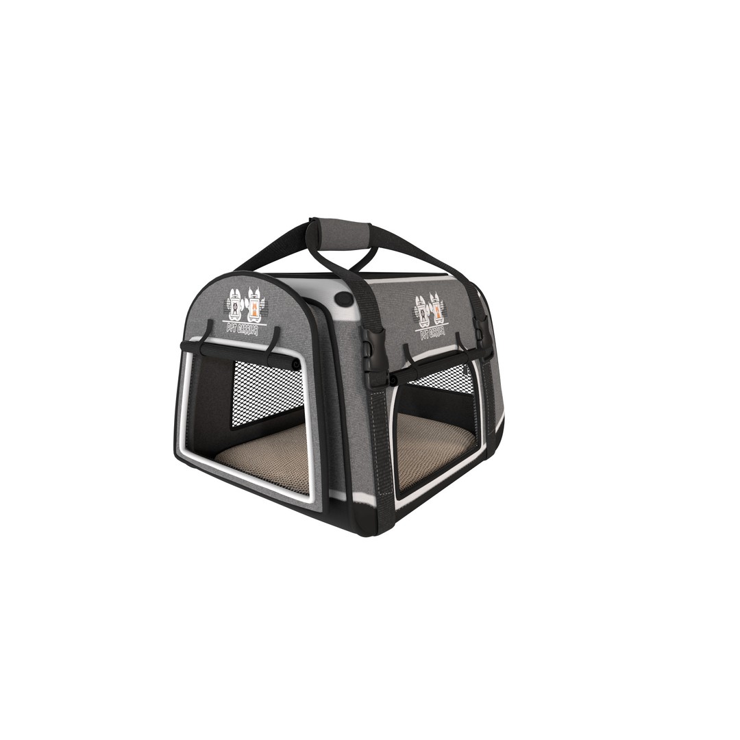 Pet Carrier 3D Model – Realistic Low Poly Game Asset, Blender & FBX - View 3