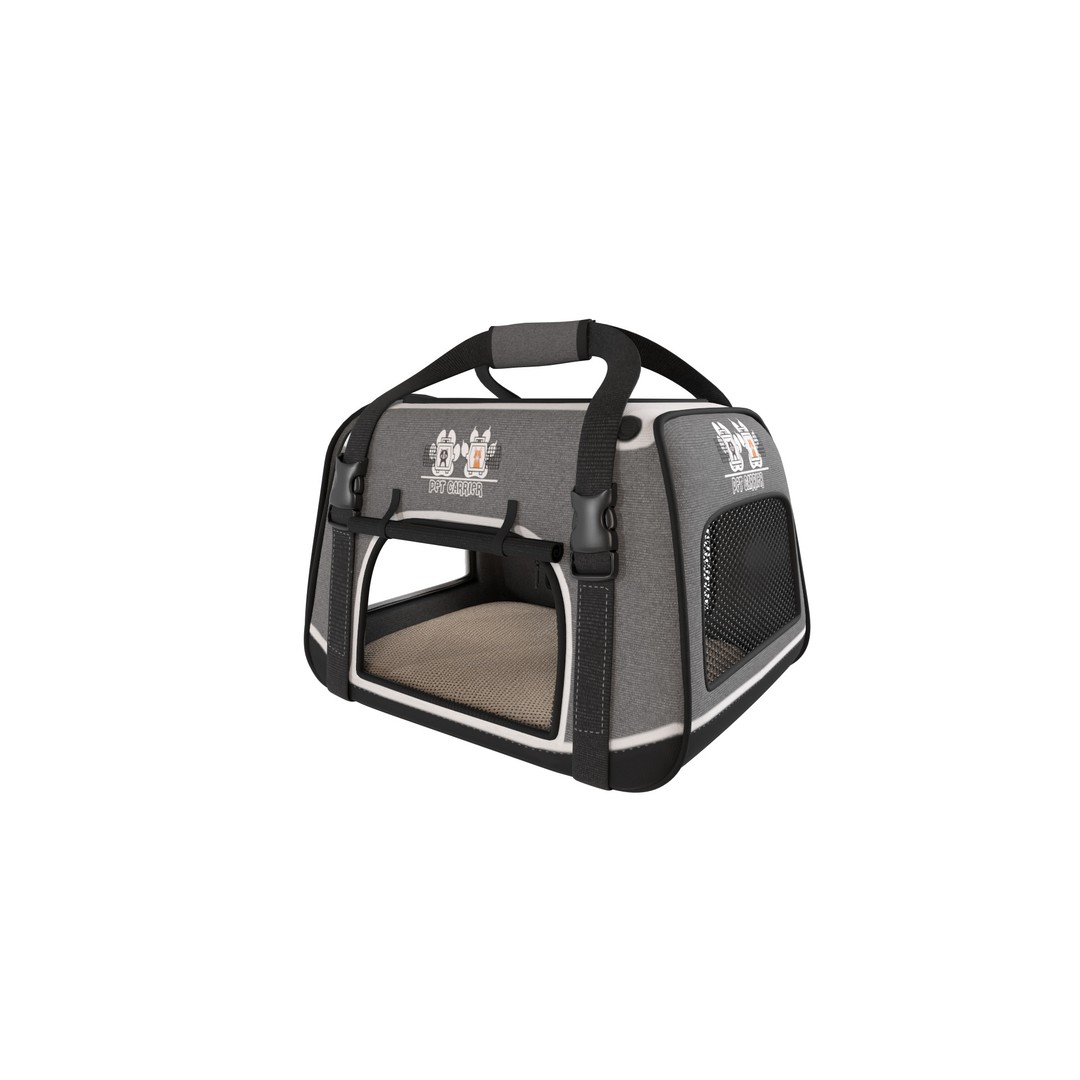 Pet Carrier 3D Model – Realistic Low Poly Game Asset, Blender & FBX - View 6