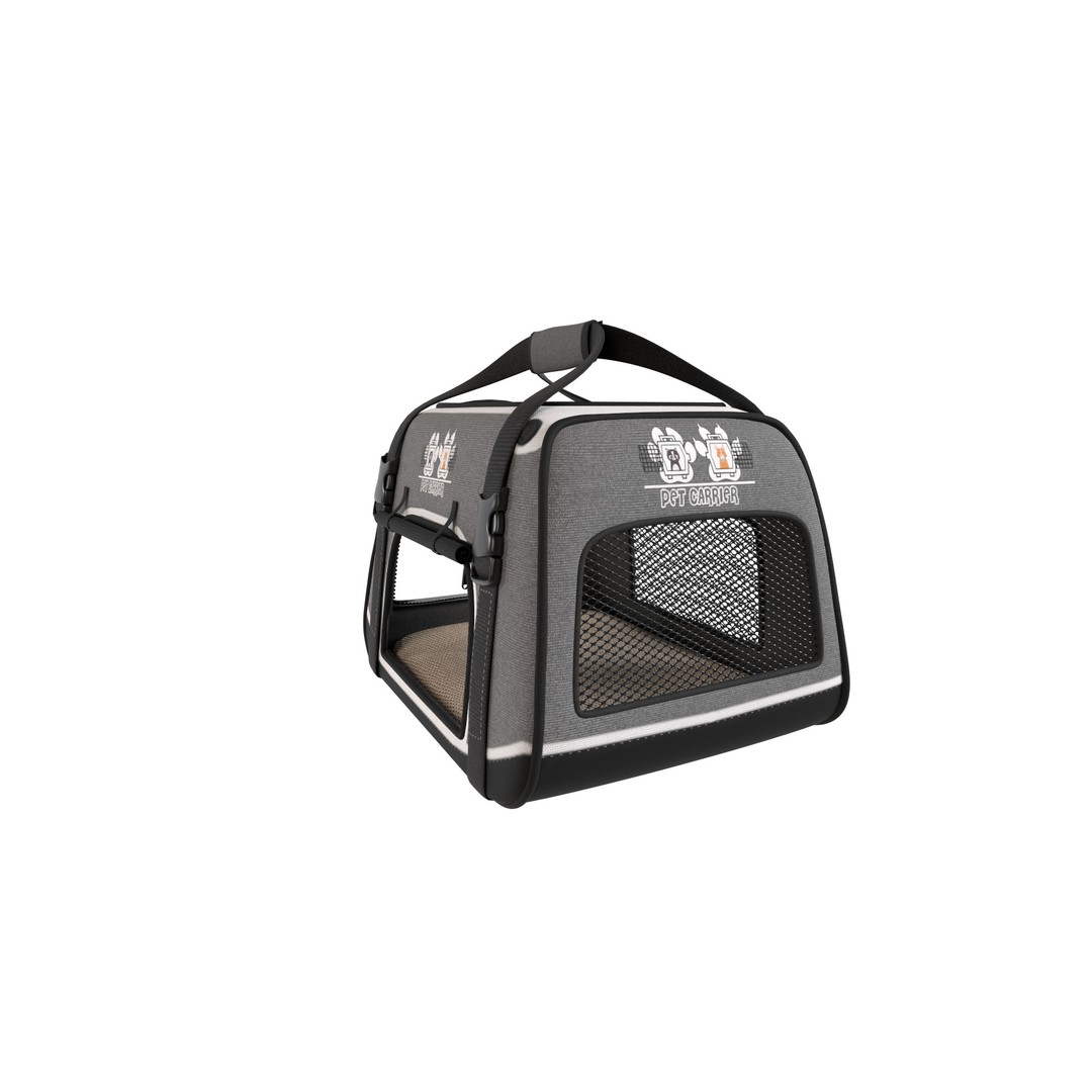 Pet Carrier 3D Model – Realistic Low Poly Game Asset, Blender & FBX - View 7