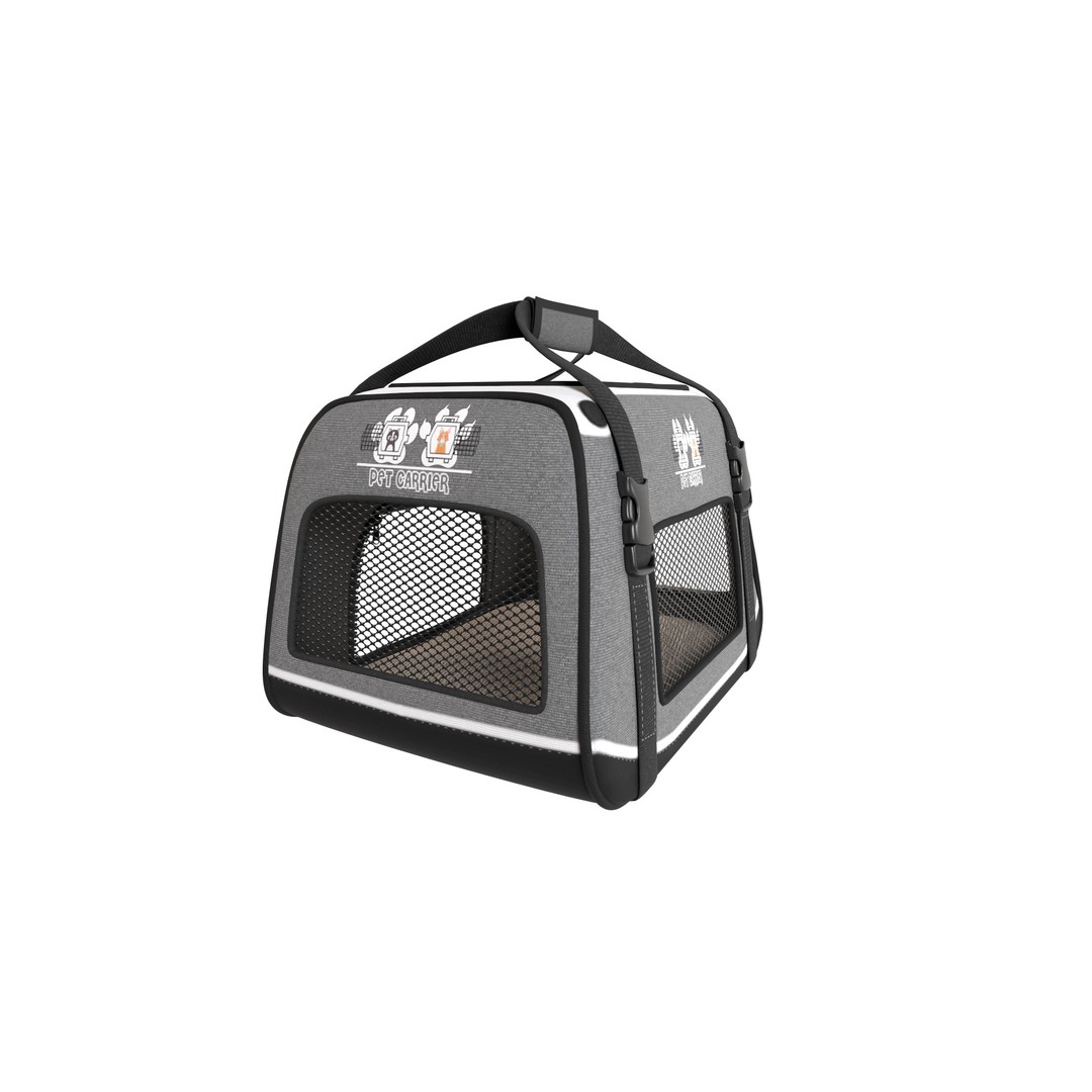 Pet Carrier 3D Model – Realistic Low Poly Game Asset, Blender & FBX - View 9