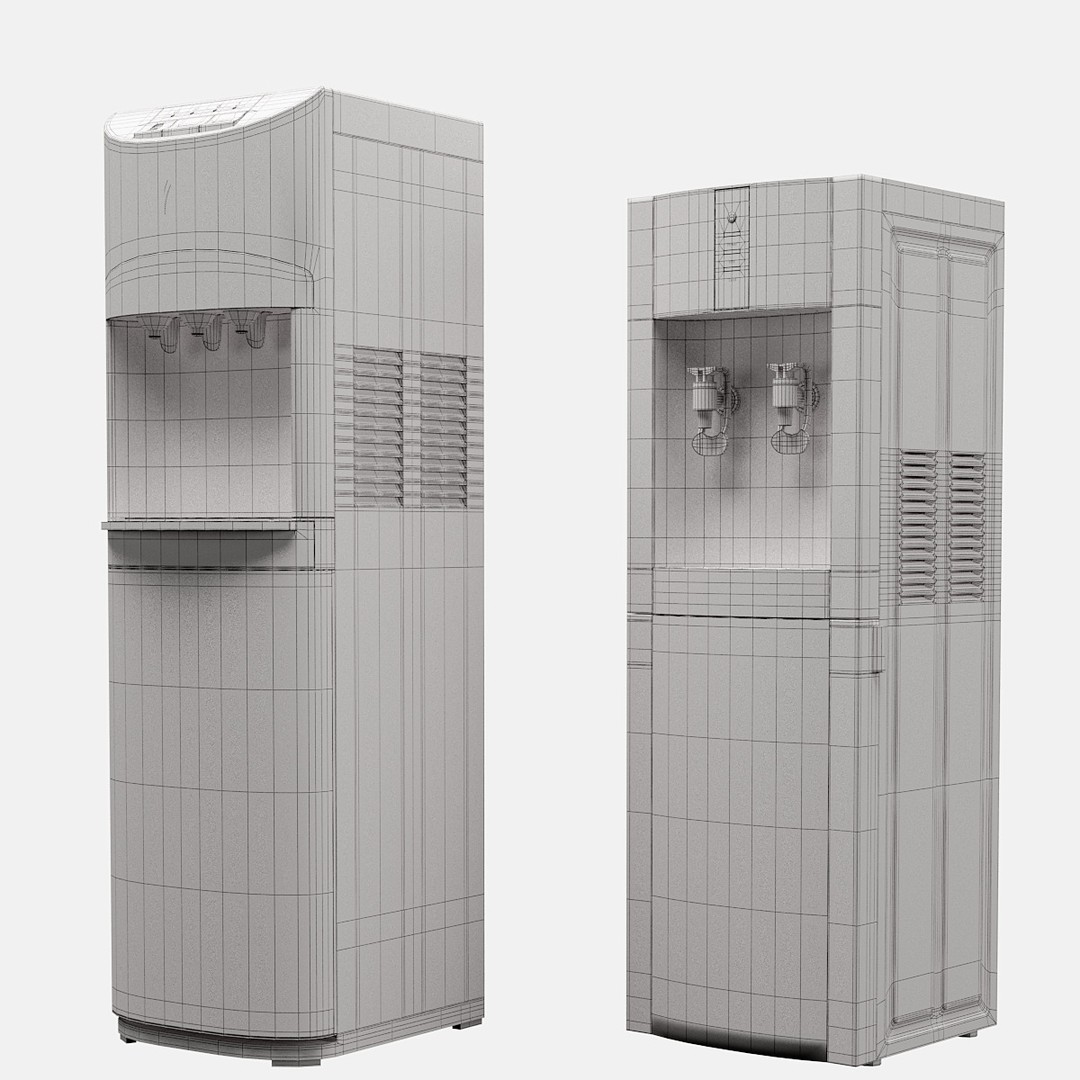 Ecotronic and AEL Purifiers 3D Model – Realistic PBR Assets, FBX/OBJ