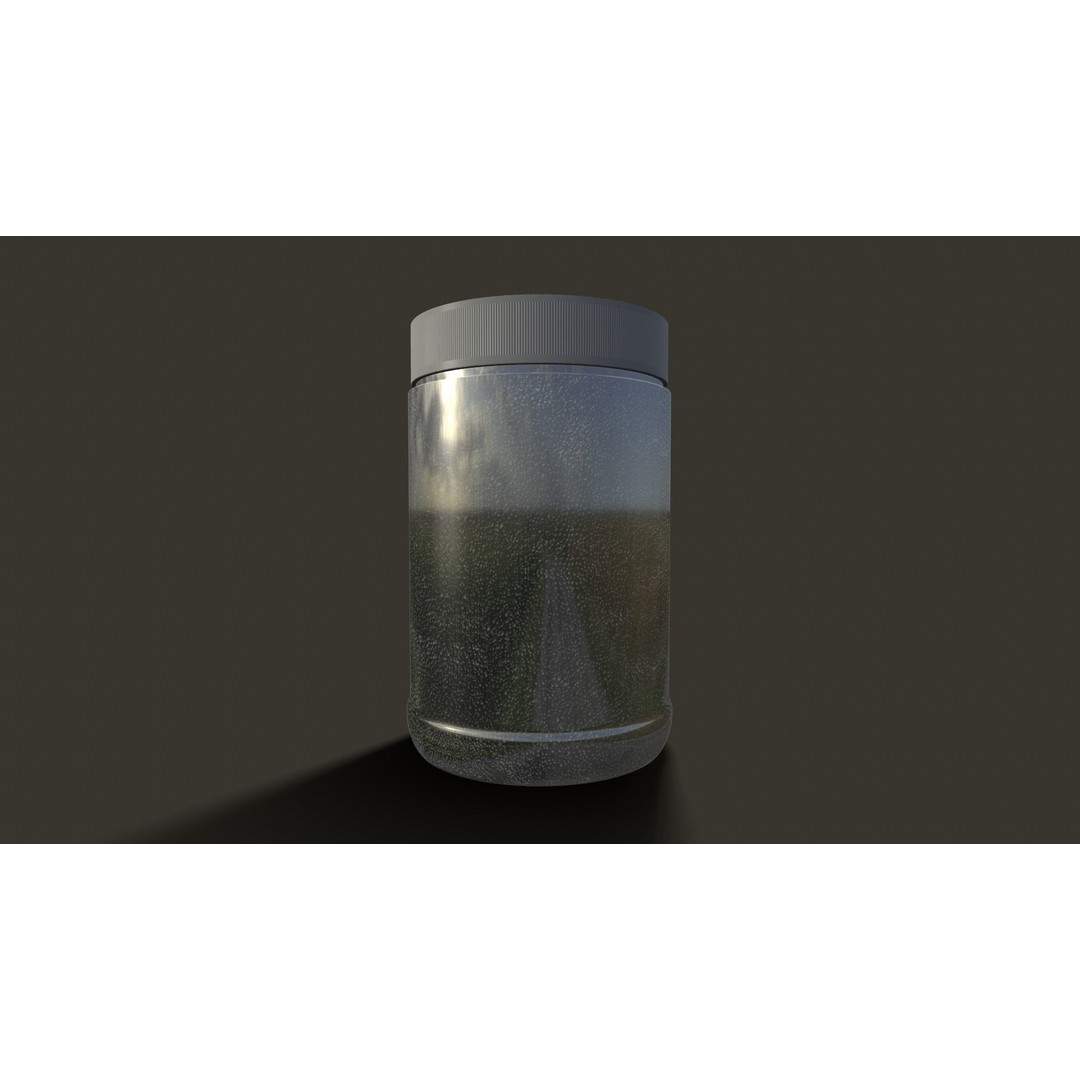 Pipe Cleaner Granules 3D Model – Low Poly PBR Asset for Plumbing Visualizations - View 4