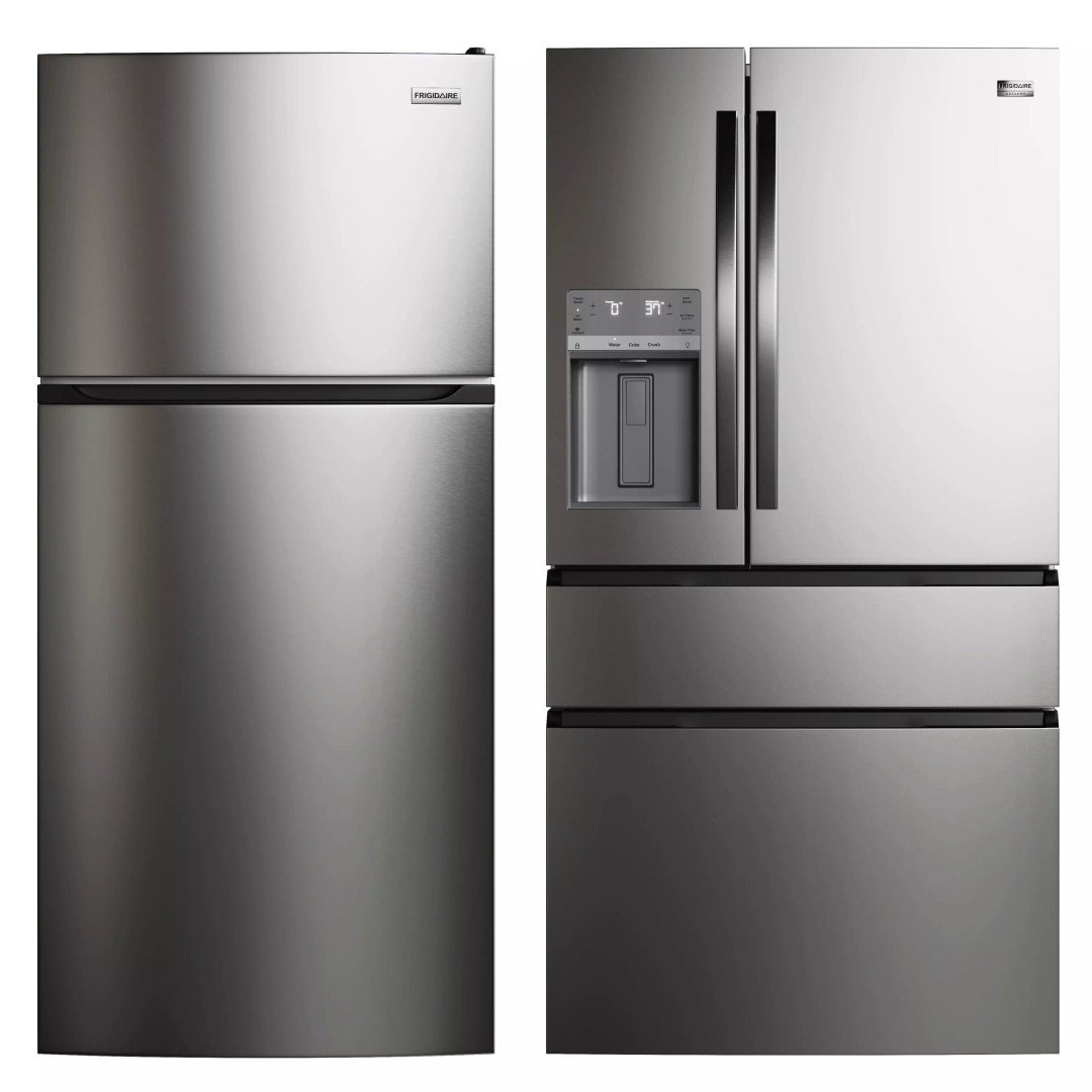 Frigidaire Refrigerator 3D Model – Kitchen Appliance Collection, FBX & OBJ - View 2