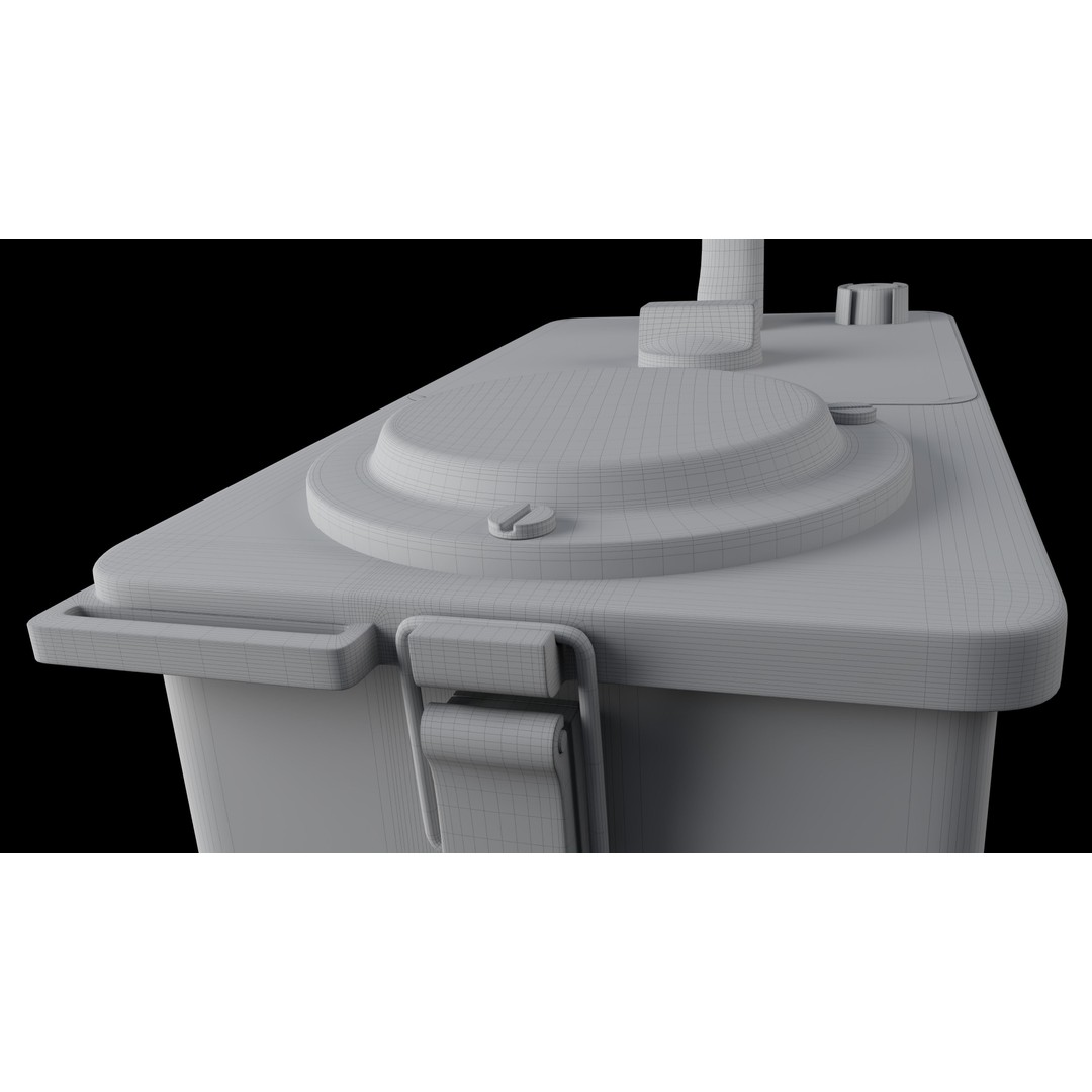 Geiger Counter 3D Model – High Poly PBR Asset, FBX & More - View 10