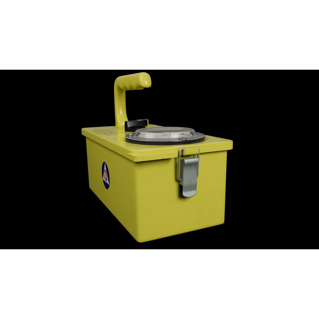 Geiger Counter 3D Model – High Poly PBR Asset, FBX & More - View 5