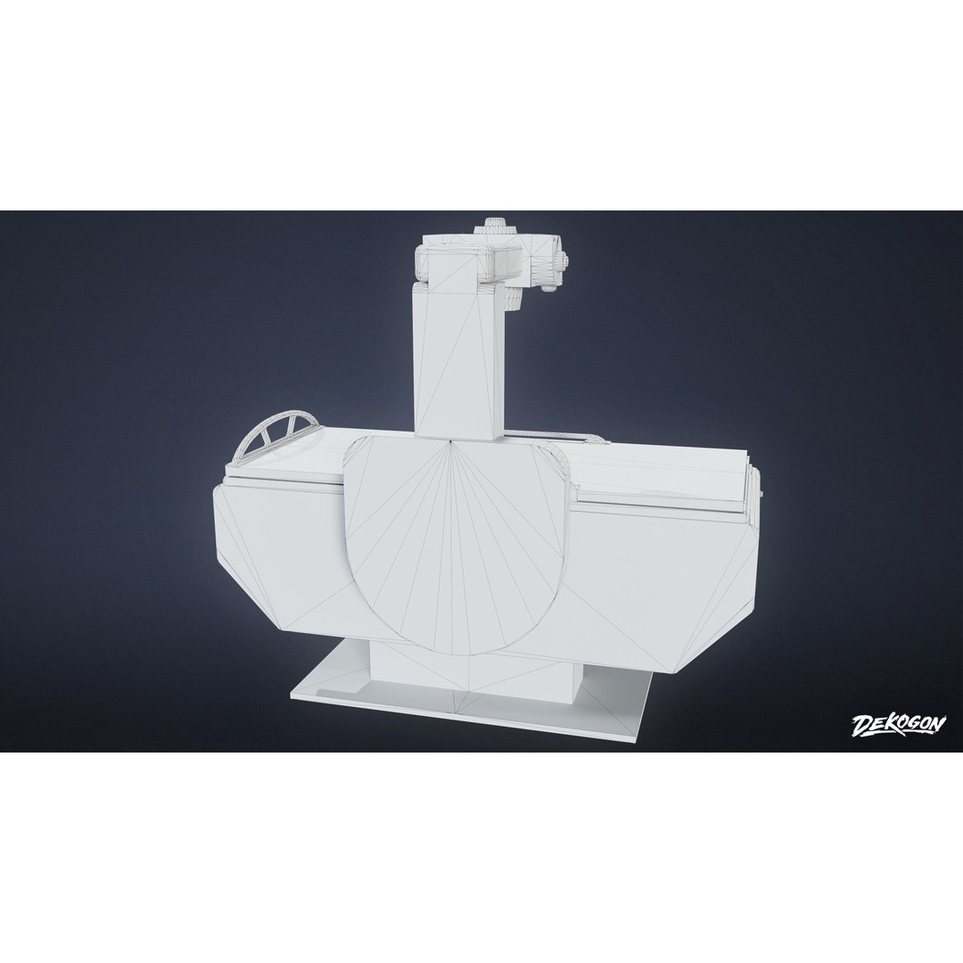 Xray Machine 3D Model – Low Poly Game-Ready Asset, FBX