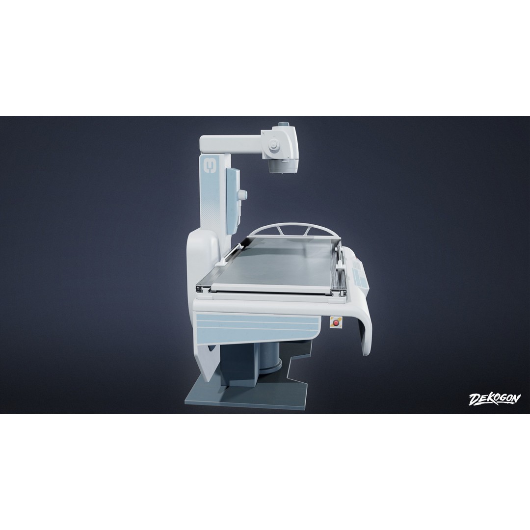 Xray Machine 3D Model – Low Poly Game-Ready Asset, FBX - View 4