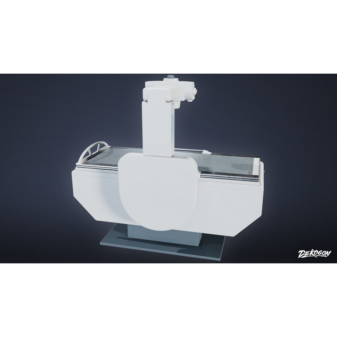 Xray Machine 3D Model – Low Poly Game-Ready Asset, FBX - View 5