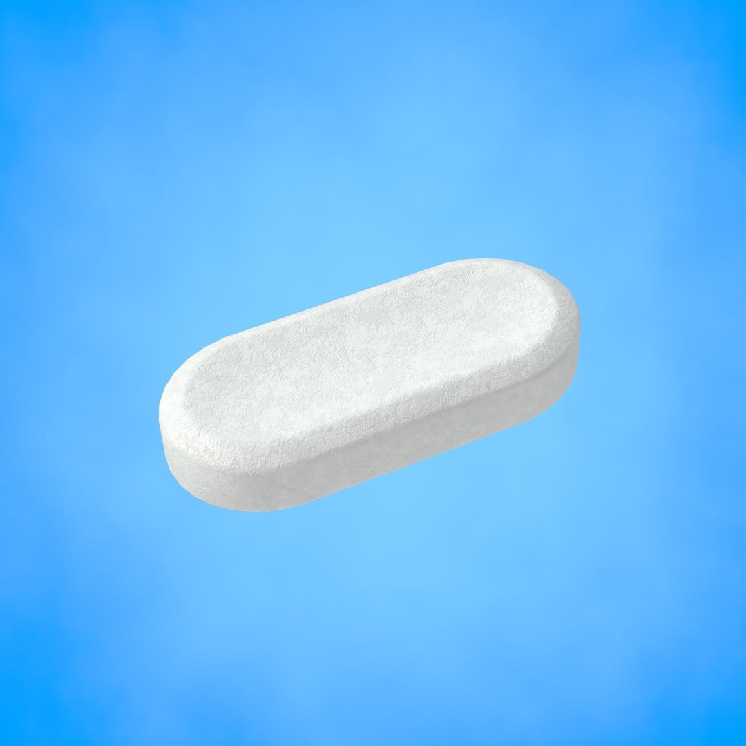 Pill 3D Model – Low Poly Medical Asset with 4K PBR Textures - View 7