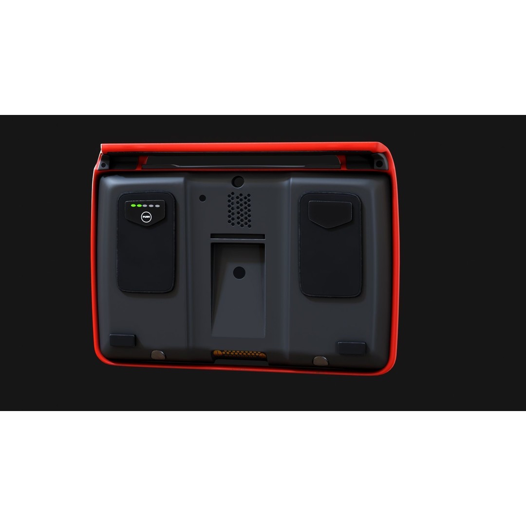 NidaPad Patient Monitor 3D Model – Low Poly Medical Equipment, FBX/OBJ - View 8