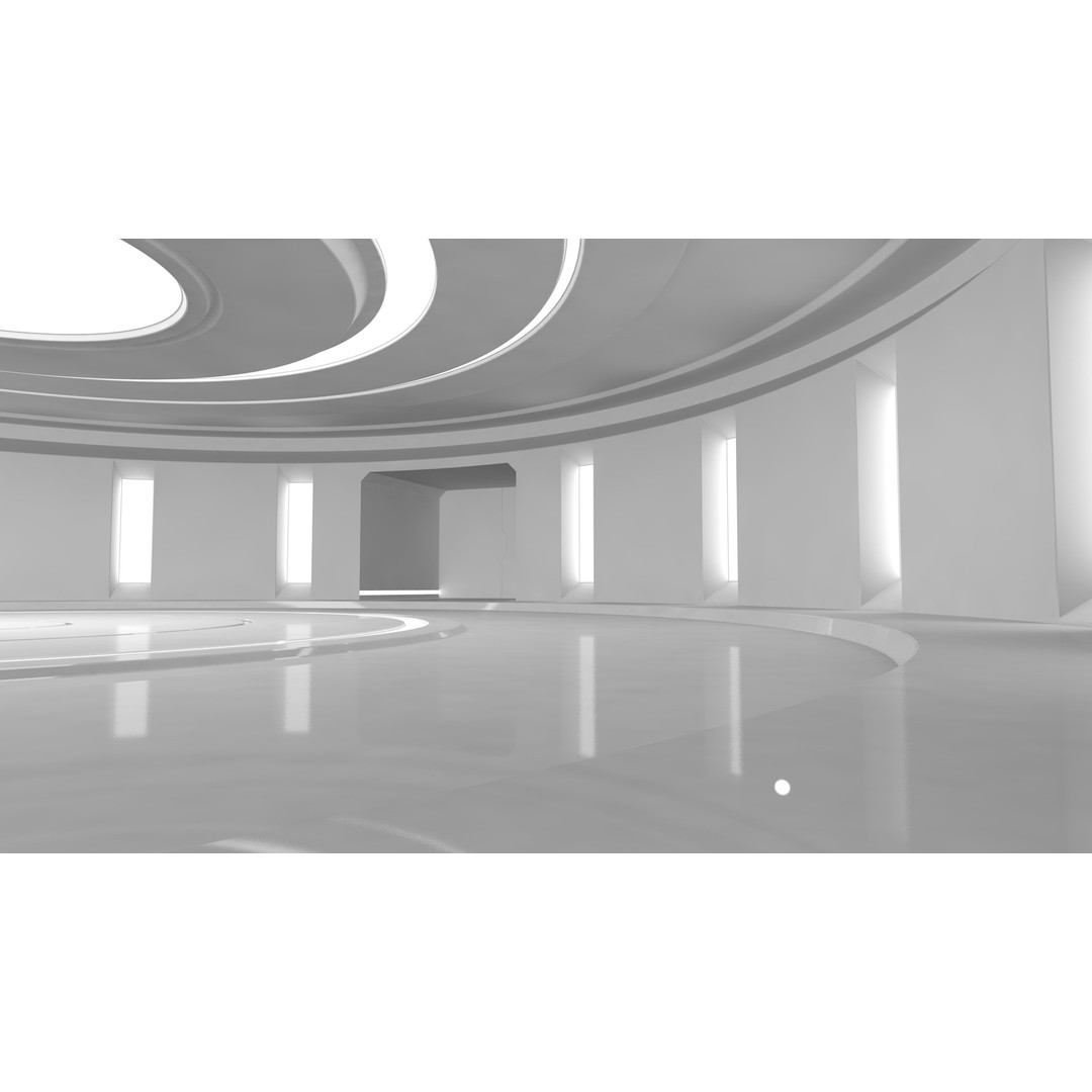 Sci-Fi Room 3D Model – High Poly Interior with PBR Textures, FBX, OBJ - View 10
