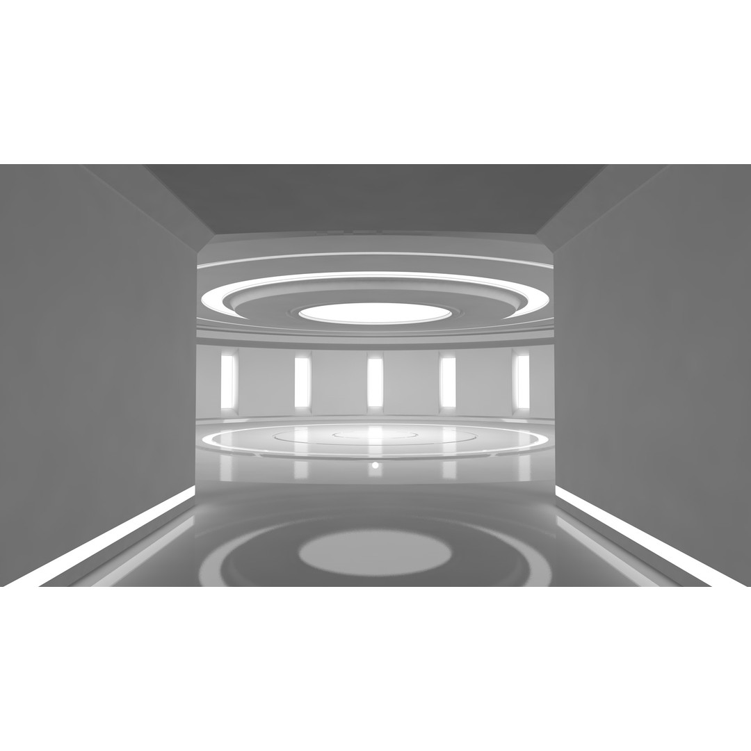 Sci-Fi Room 3D Model – High Poly Interior with PBR Textures, FBX, OBJ - View 11