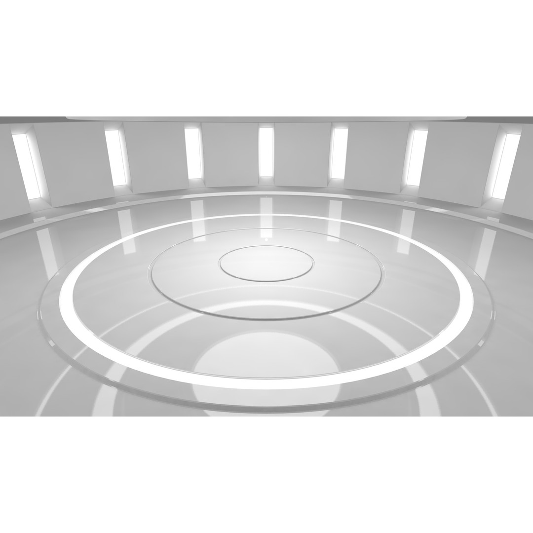 Sci-Fi Room 3D Model – High Poly Interior with PBR Textures, FBX, OBJ - View 7