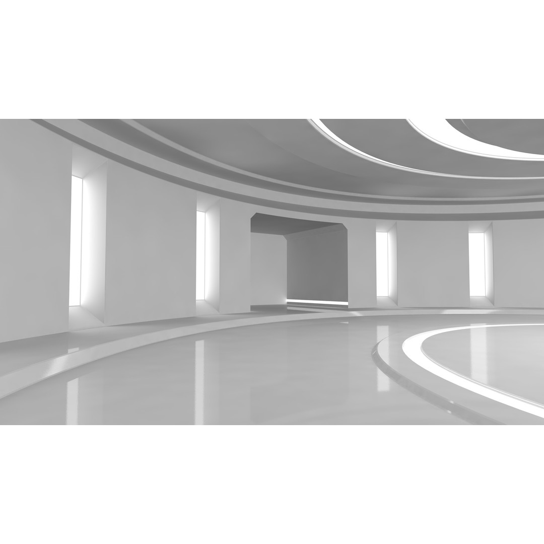 Sci-Fi Room 3D Model – High Poly Interior with PBR Textures, FBX, OBJ - View 9